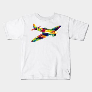 Hawker Tempest in Pop Art Kids T-Shirt